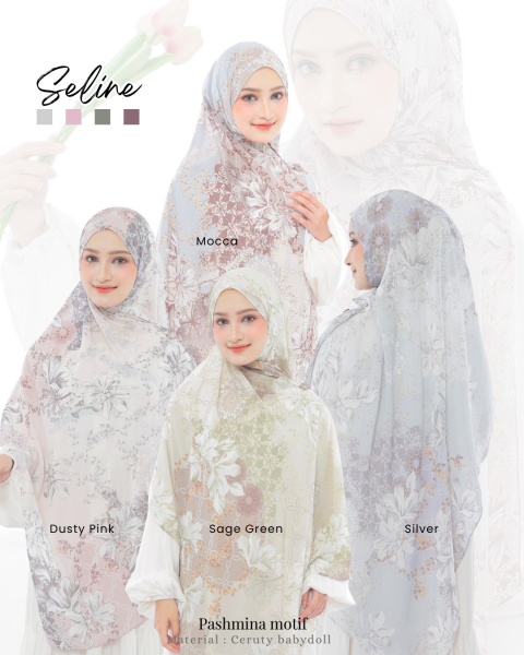Seline Pashmina Motif