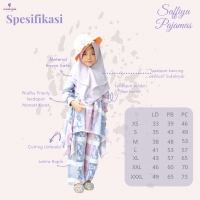 Pajamas - Pajamas Saffiya Kids (Xs-M)