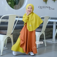 Dress Anak - QUEENA DRESS SET